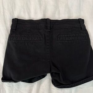 American Eagle Outfitters Black Midi shorts